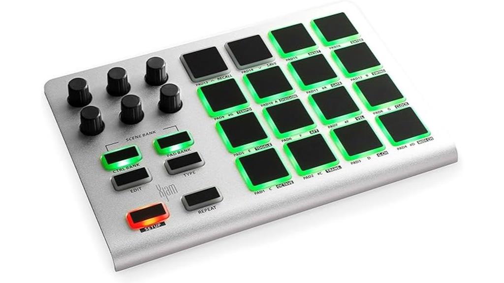 16 pad midi controller