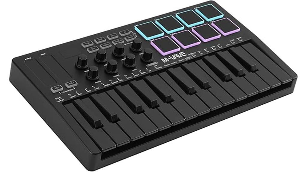 25 key midi keyboard