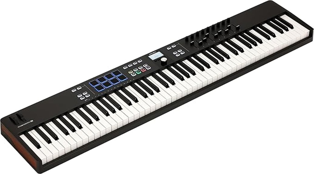 88 key usb midi controller