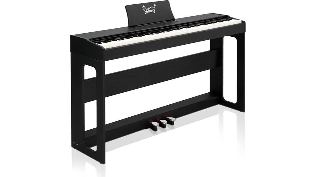 88 key weighted digital piano