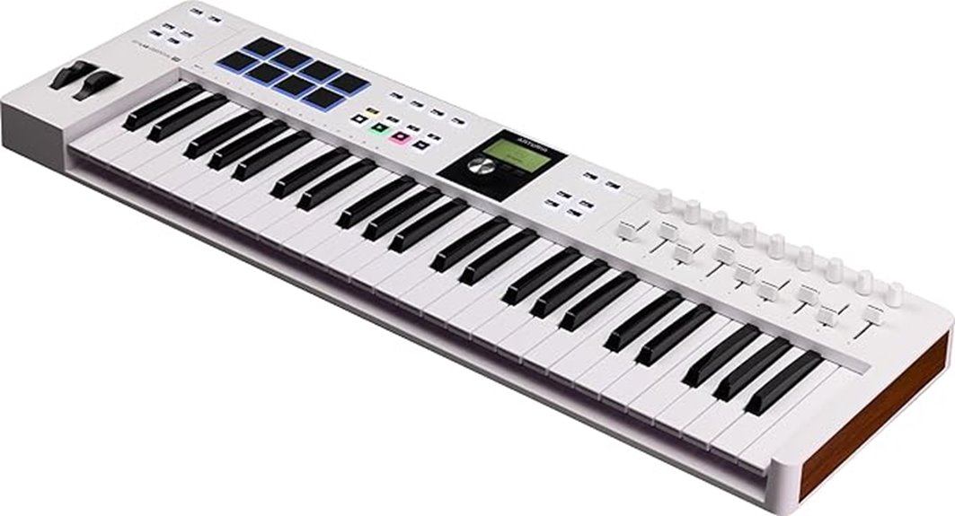 arturia 49 key midi controller