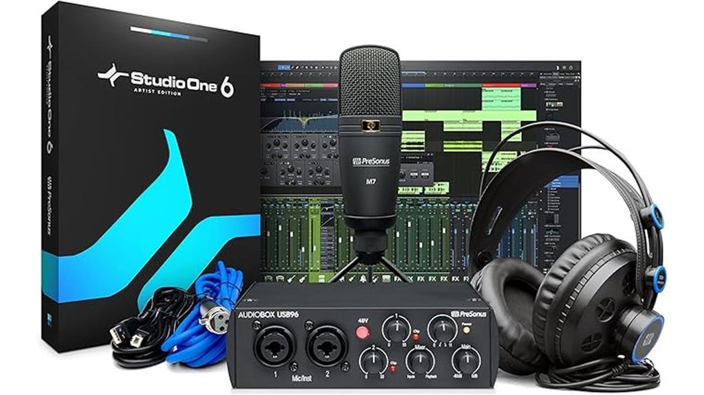 audio interface with software