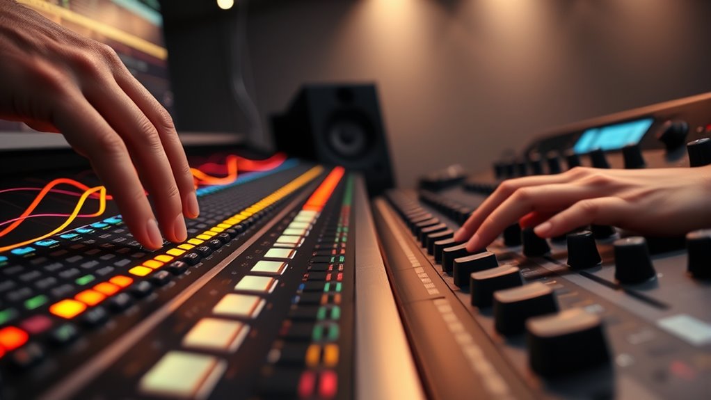 balance automation with faders