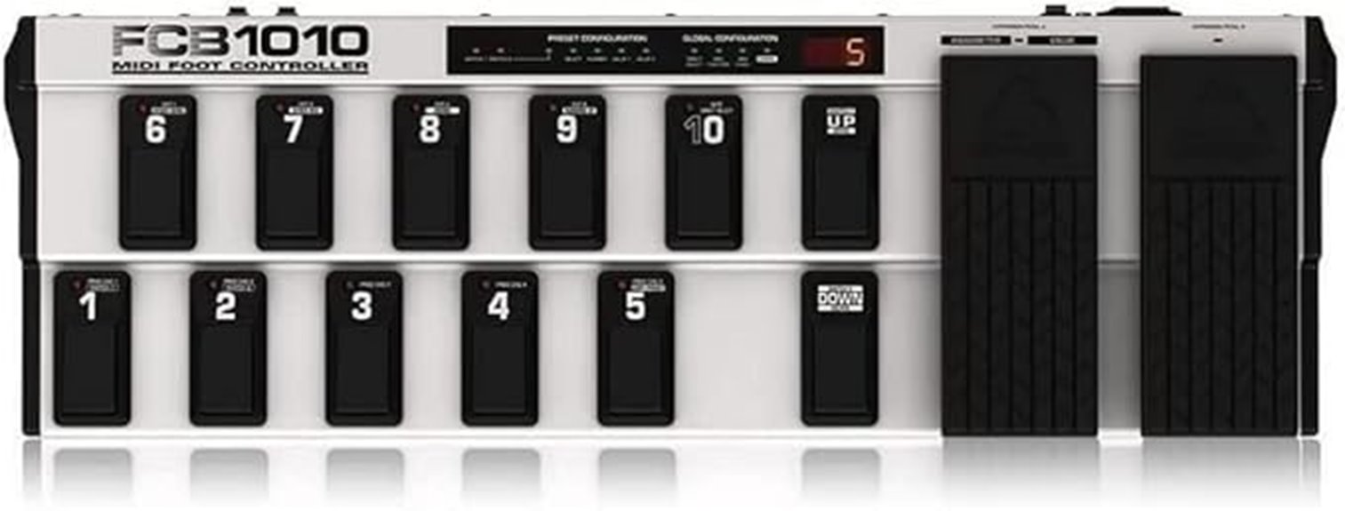 behringer midi foot controller