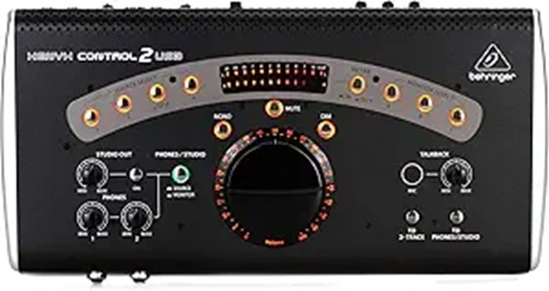 behringer usb studio controller