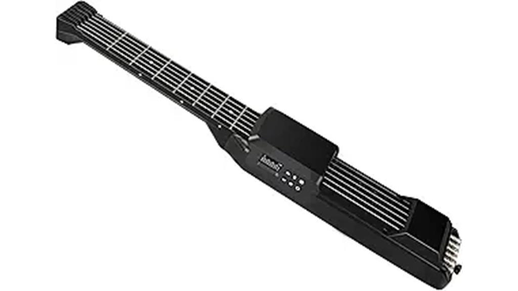 black smart midi guitar