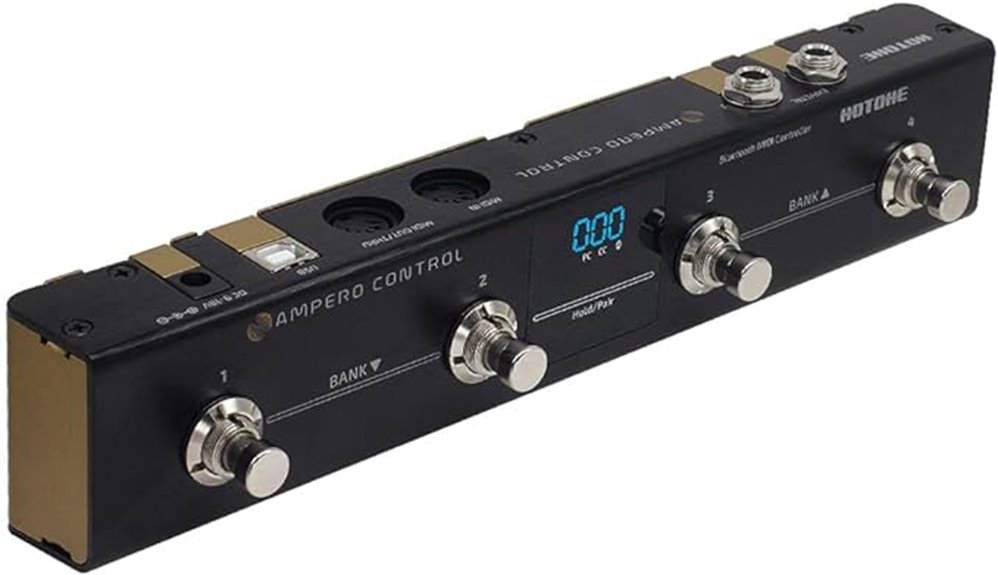 bluetooth midi foot pedal