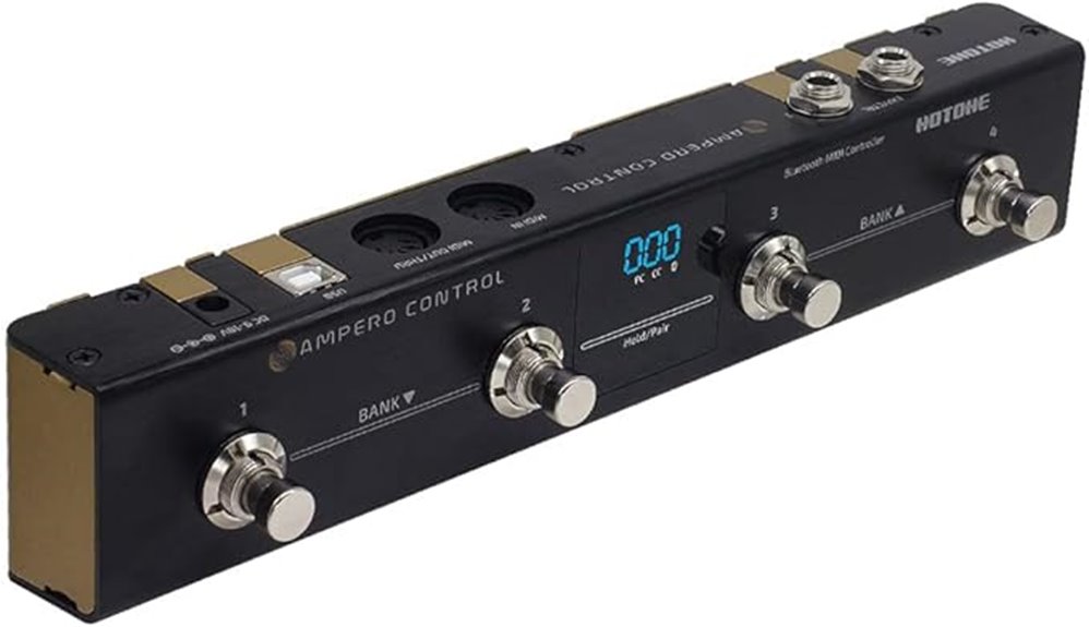 bluetooth midi foot pedal