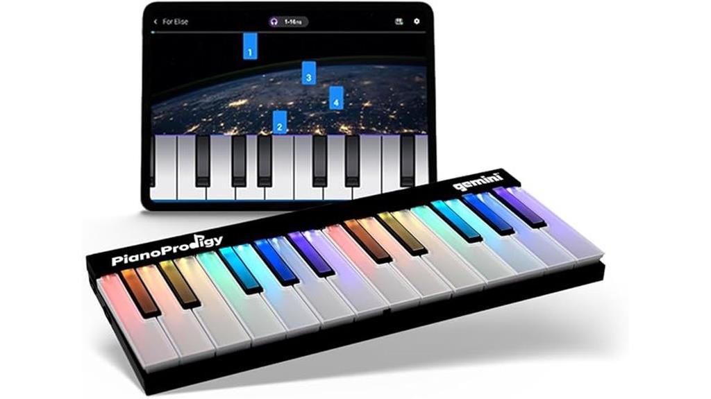 bluetooth midi piano keyboard