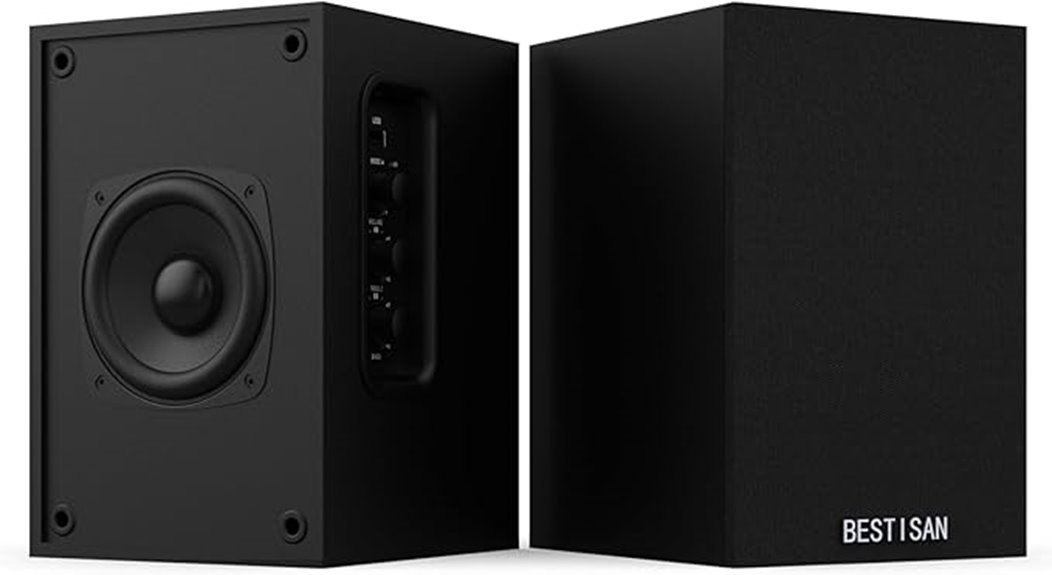 bluetooth rca bookshelf speakers