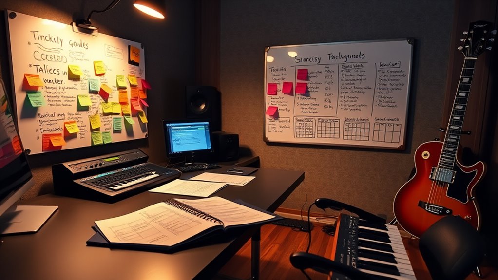 break goals into milestones