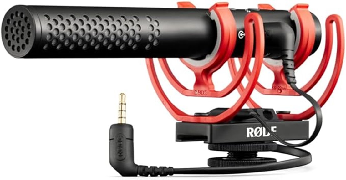 camera mount shotgun microphone