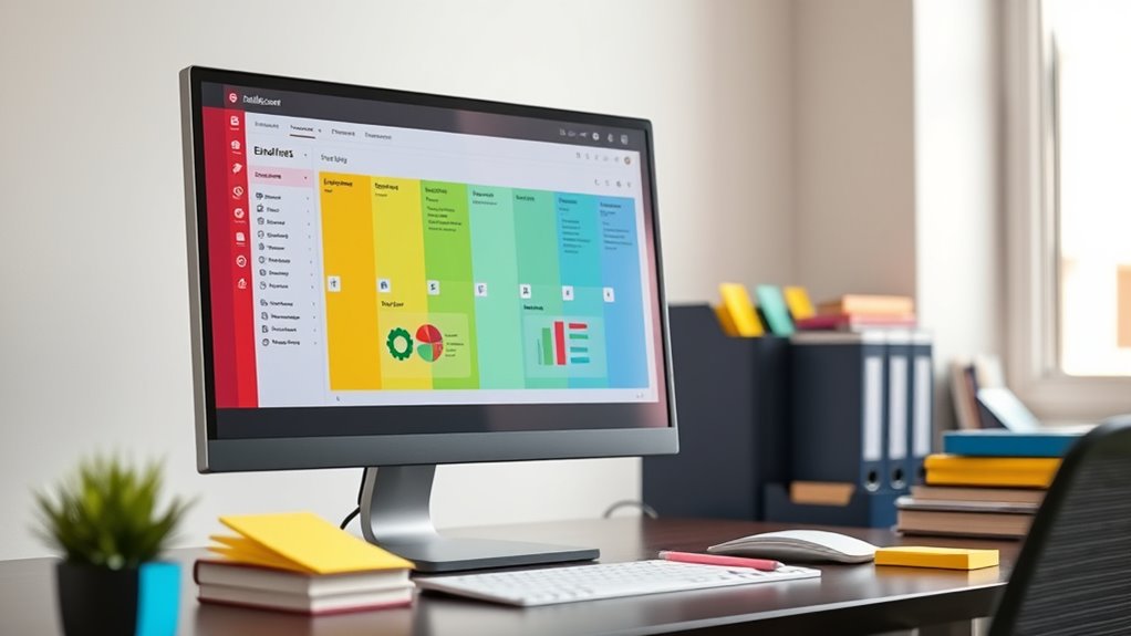 color coding improves workflow