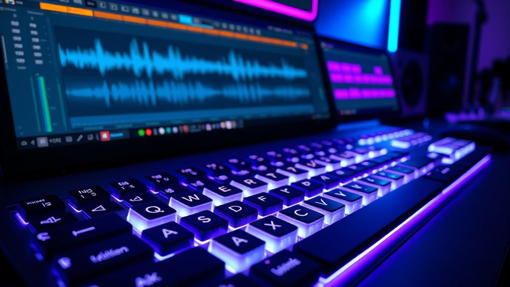 customize daw with shortcut keys