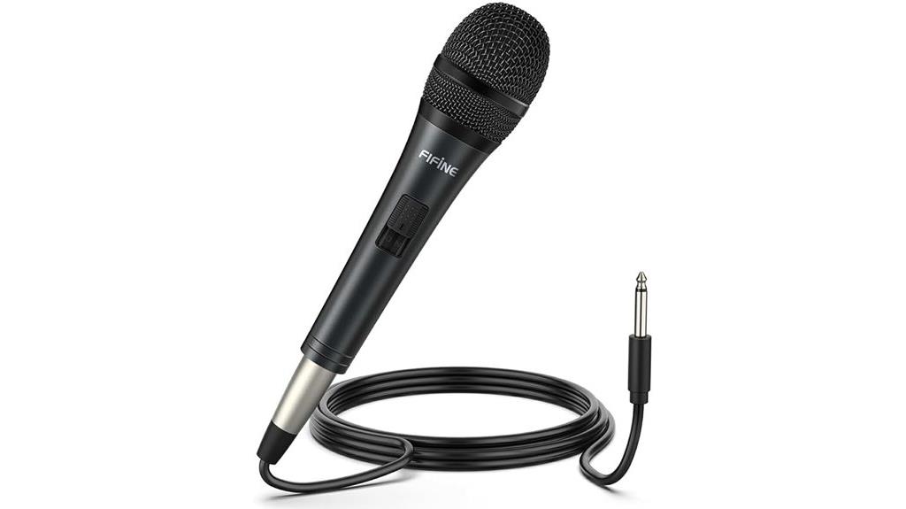 detachable cable microphone
