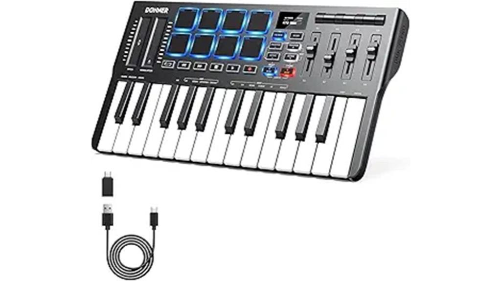 donner dmk25 pro midi