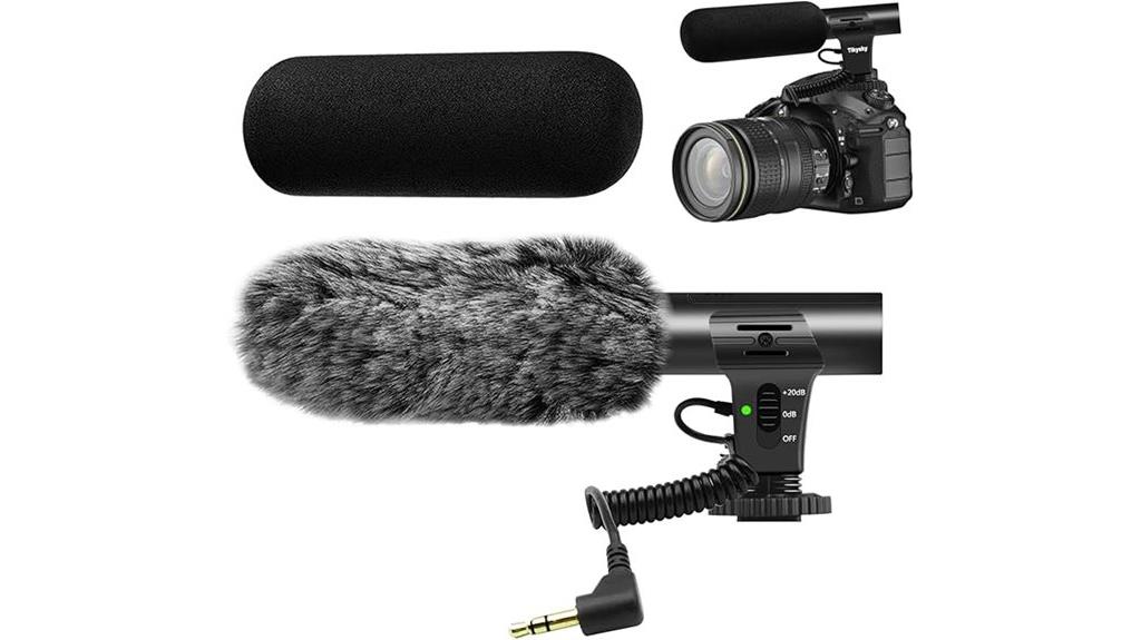 dslr camcorder microphone jack