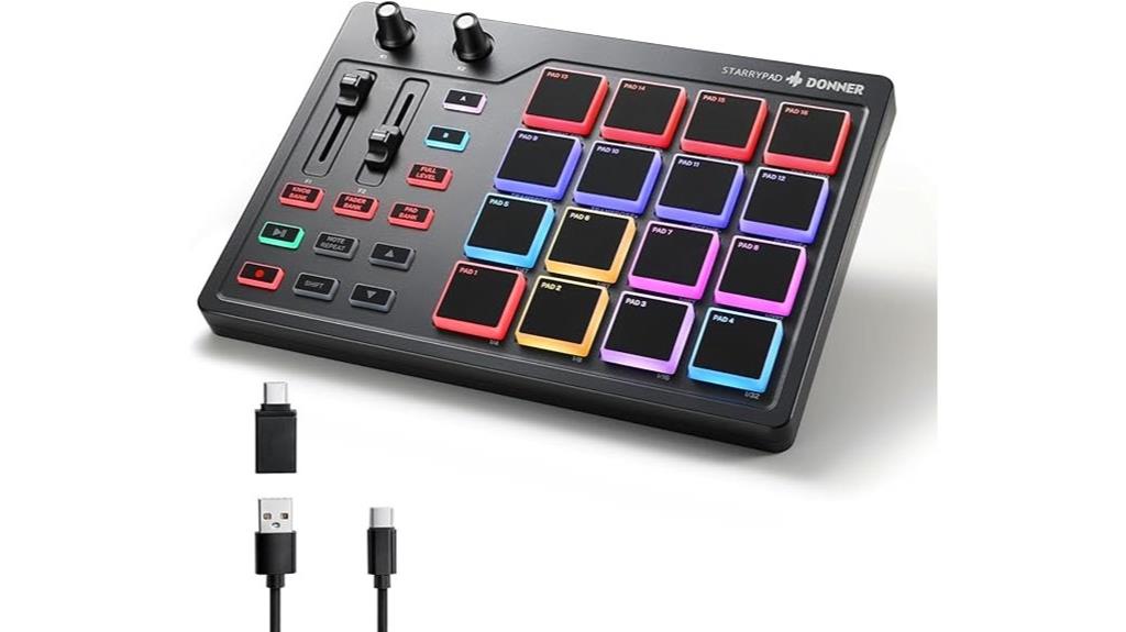 electronic music production device