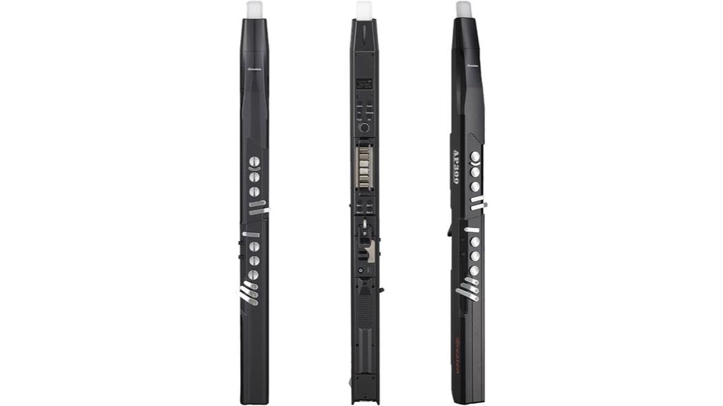 electronic wind instrument recording