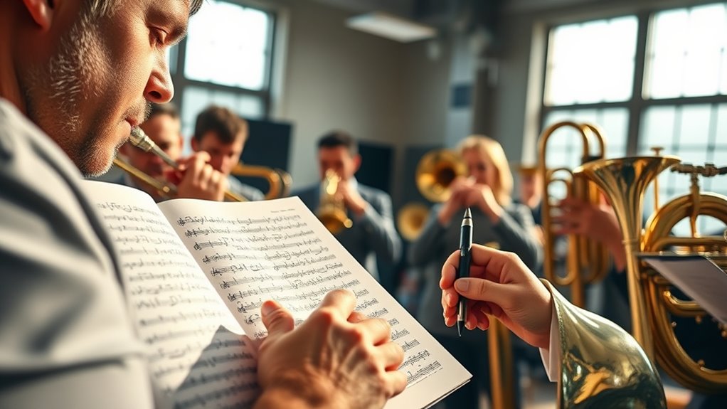 engage brass players feedback