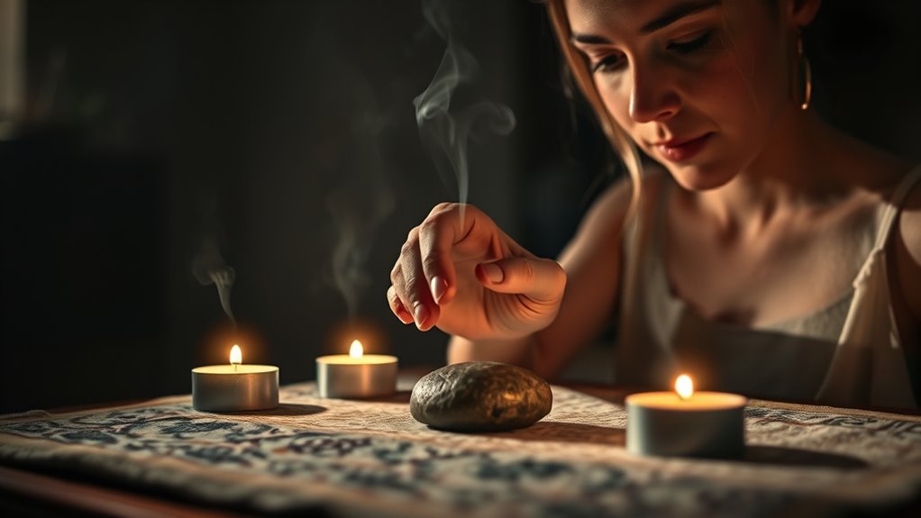 establish focus with ritual