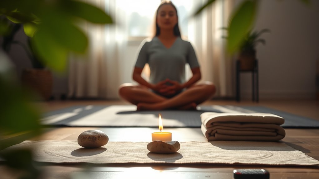 find quiet mindful breathing