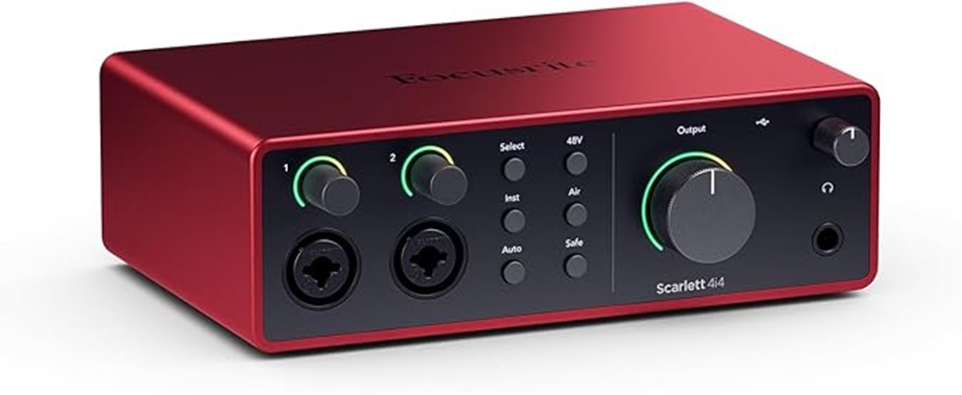 fourth generation usb audio interface