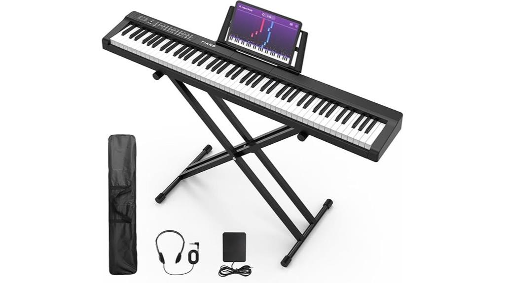 full size digital piano bundle