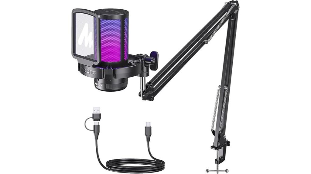gaming mic with accessories