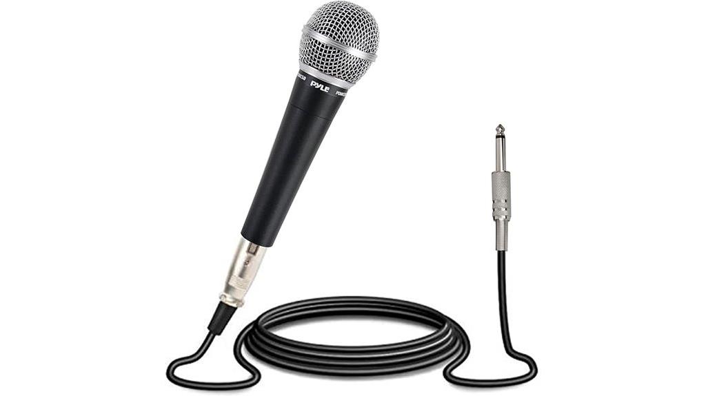 handheld microphone with cable