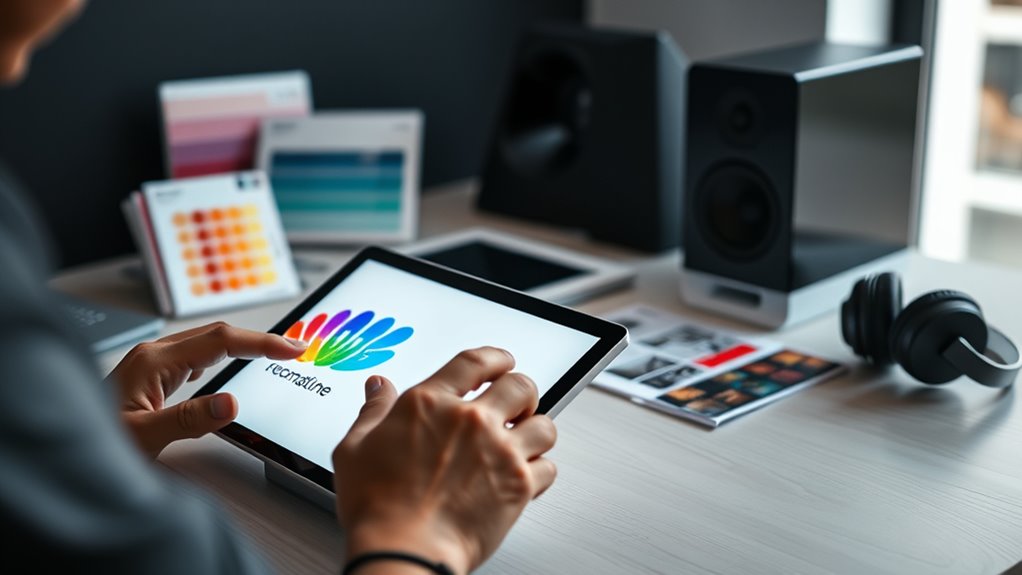 harmonized visual sound branding