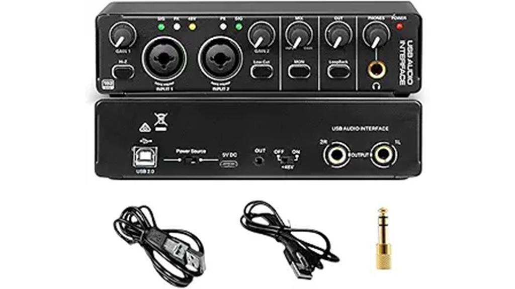high resolution audio interface