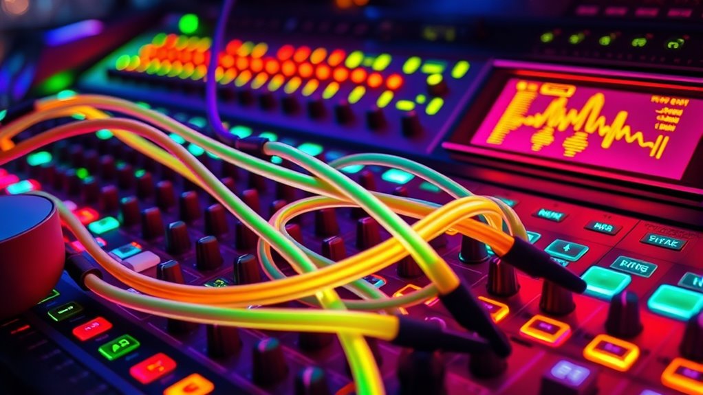 layered dynamic rhythmic patterns