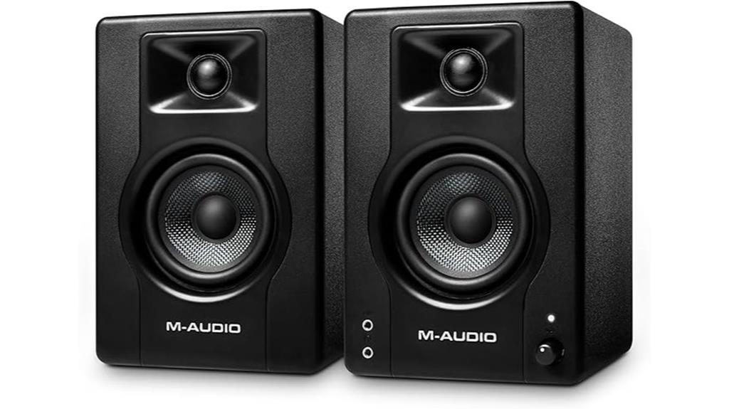 m audio bx3 monitors pair