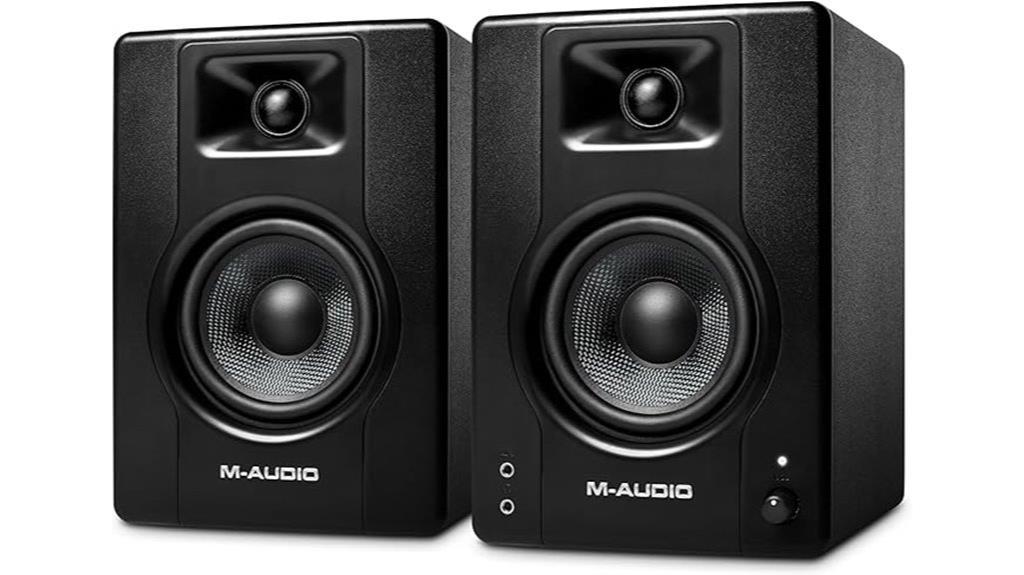 m audio bx4 monitors pair