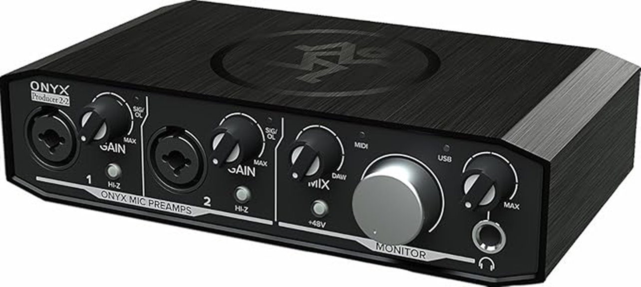 mackie onyx usb interface
