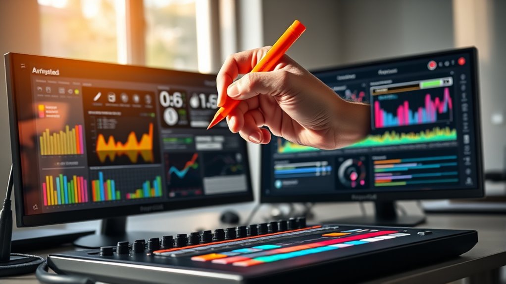 markers synchronize dynamic automation
