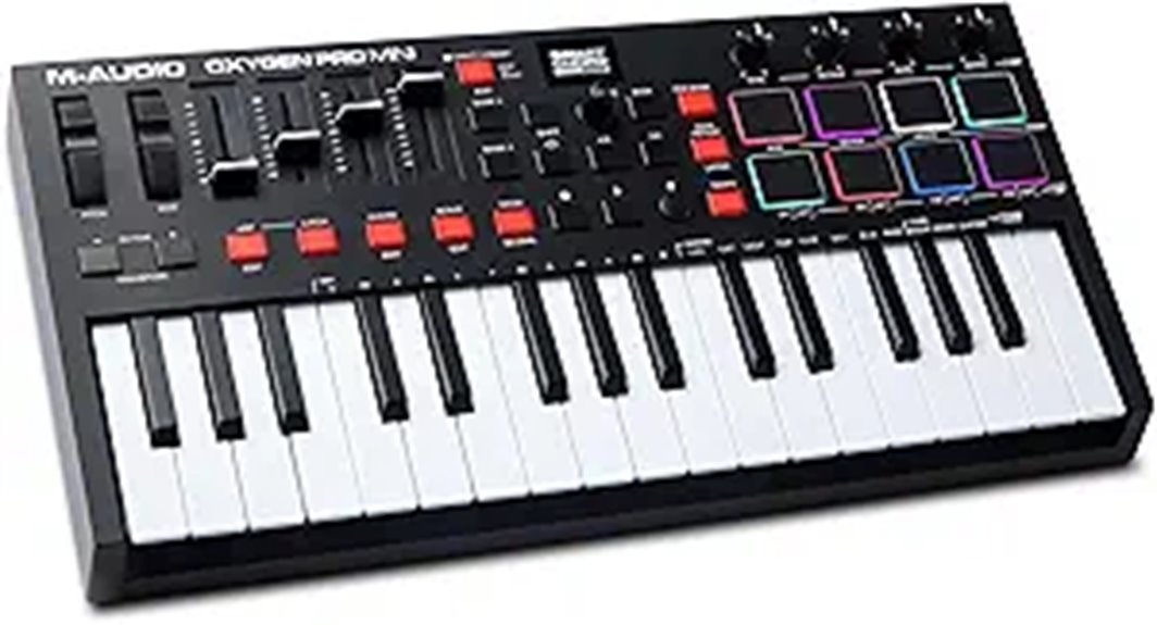 mini 32 key midi controller