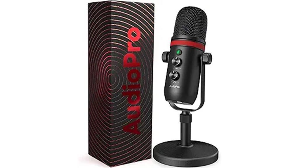 multifunctional usb microphone with headphone output