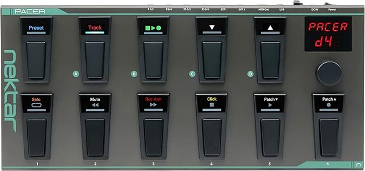 nektar usb midi footswitch