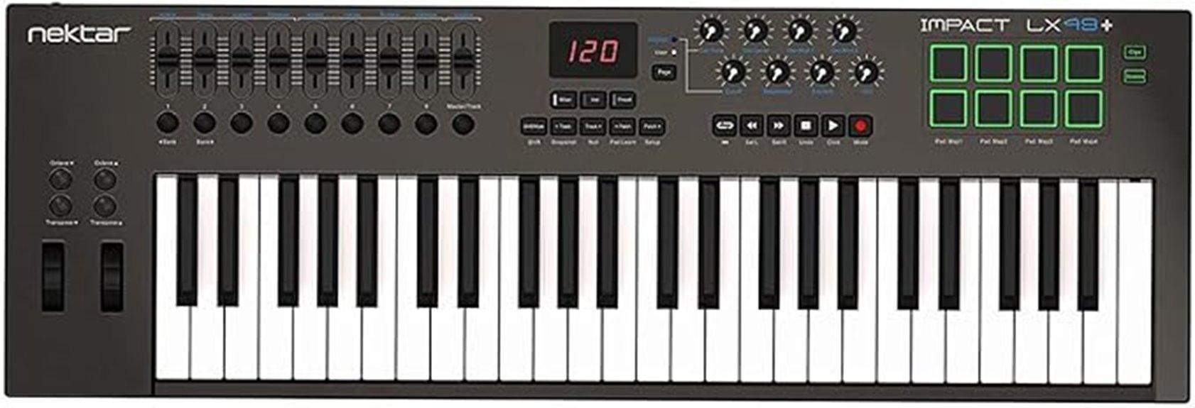 nektar usb midi keyboard