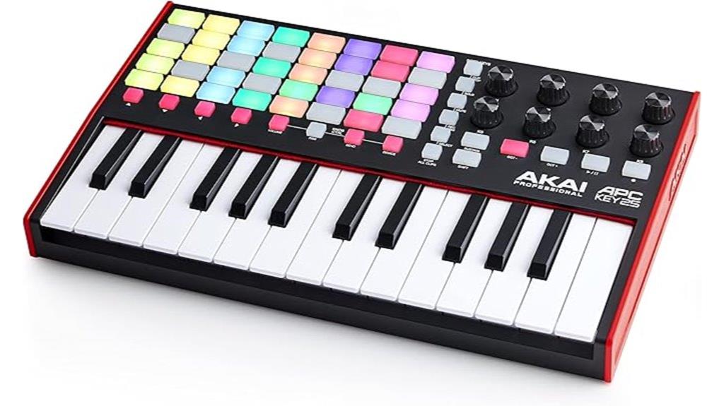 portable compact midi controller