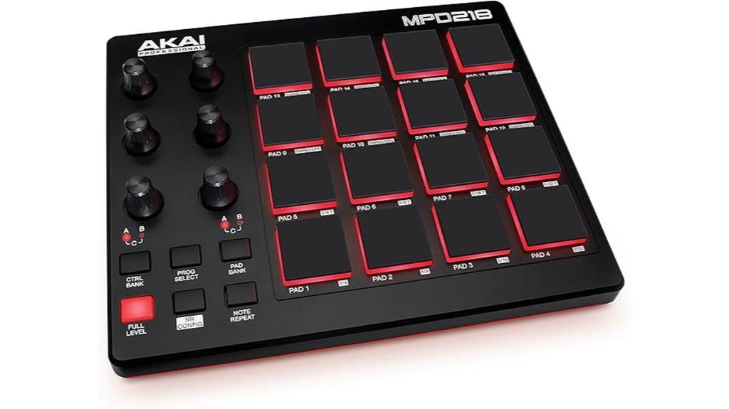 portable midi drum pad