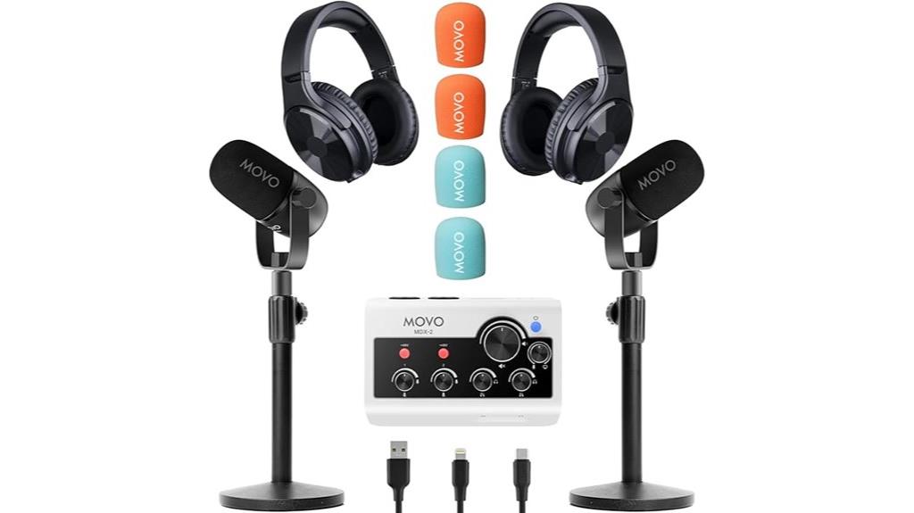portable smartphone podcast kit