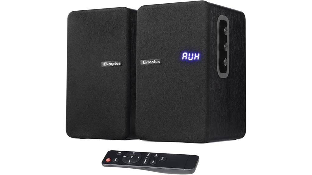 powerful wired hifi speakers