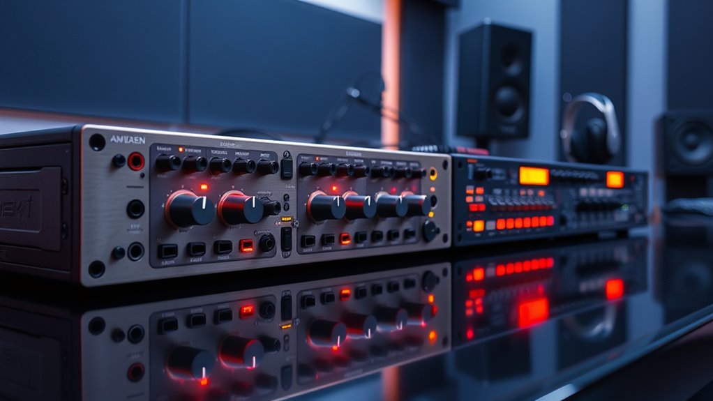premium studio audio interfaces