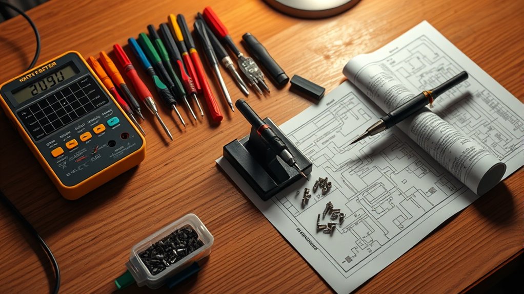 prepare tools and materials