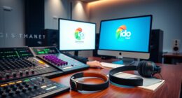 producing visual and audio identity