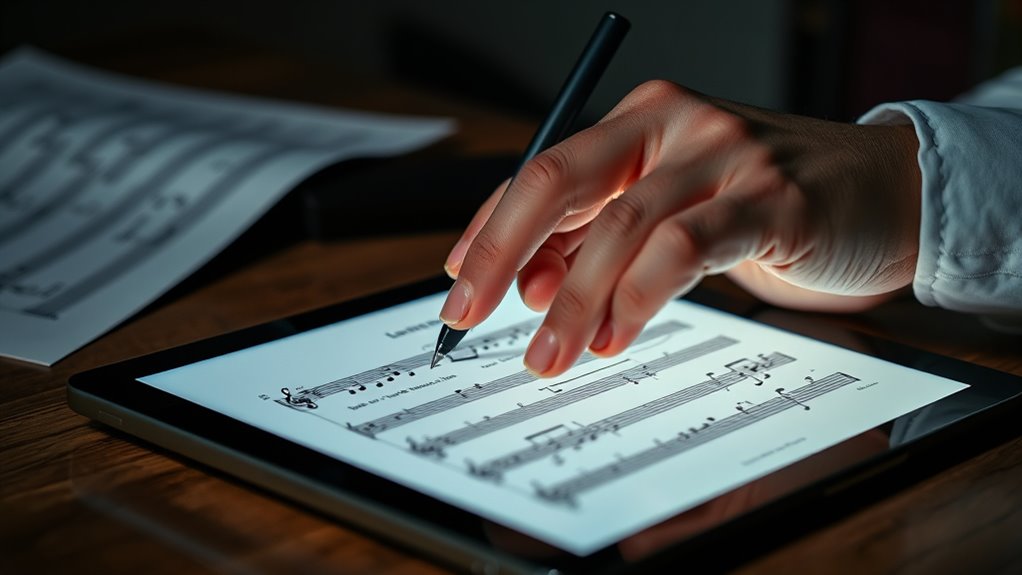 quickly convey musical ideas