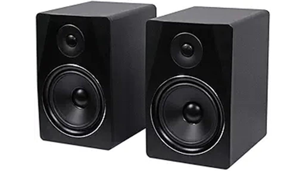 rockville 8 inch studio monitors